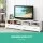 Artiss 180cm White Eddie TV Cabinet Entertainment Unit - Versatile 3-in-1 Design with Storage Shelves & Drawers