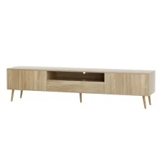 Artiss Alex 200CM TV Cabinet: Stylish Lowline Entertainment Unit with Storage Drawers & Cable Management