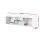 Artiss Entertainment Unit, Particle Board, 130cm, White, Modern TV Cabinet with Glass Shelves & Storage Solutions