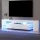 Artiss Elo 200cm White LED TV Cabinet - Gloss Finish, RGB Lighting, Storage Drawers, Tempered Glass Shelves