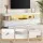 Artiss 160cm LED TV Unit White Matt RGB Lighting App Control 3 Drawers Shelves Fits TVs to 165 cm 80 kg