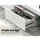 Artiss LED Entertainment Unit TV Cabinet, 189cm, White, High Gloss Finish with RGB Lighting, Tempered Glass Shelf