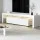 Artiss LED Entertainment Unit TV Cabinet, 189cm, White, High Gloss Finish with RGB Lighting, Tempered Glass Shelf