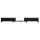 Artiss Extendable TV Unit 240-340cm with 4 Drawers, 80kg Top, 9 Metal Legs, Marble-Effect Black