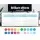 Artiss 160cm LED Entertainment Unit TV Cabinet - White, High Gloss, Customised Lights, Modern Storage Solution