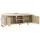 Artiss TV Cabinet Entertainment Unit, Oak 160cm, Natural Woodgrain, Modern Storage, Easy Assembly, MAXI Series