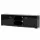 Artiss MAXI 160cm Black TV Cabinet Entertainment Unit with Storage, Honeycomb & Particle Board, Cable Management