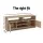 Artiss TV Cabinet Entertainment Unit, Oak, 140cm, Honeycomb Board, Ample Storage, Modern Design, Easy Assembly