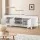 Artiss 160cm TV Entertainment Unit Storage Cabinet with Fluted Doors White 60kg Tabletop Anti-Tip Kit