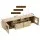 Artiss 185cm TV Unit with Cat House Storage Cabinet for TVs up to 70 Inches, Two Drawers and Open Shelves, Pine