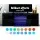 Artiss 160cm Black Entertainment Unit TV Cabinet with Customised LED Lights, High-Gloss Finish, and Ample Storage