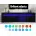 Artiss 180cm Black Entertainment Unit TV Cabinet with LED Lights, High Gloss Finish, Push-to-Open, 3 Cabinets, 6 Shelves