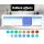 Artiss Entertainment Unit TV Cabinet 180cm White with Customised LED Lights, Push-to-Open, High-Gloss Finish
