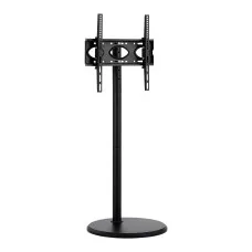 Artiss Mobile TV Stand for 32-55 Inch TVs with Wheels Height and Tilt Adjustment VESA 100x100-400x400 Black