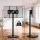 Artiss Mobile TV Stand for 32-55 Inch TVs with Wheels Height and Tilt Adjustment VESA 100x100-400x400 Black