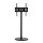 Artiss Mobile TV Stand for 32-55 Inch TVs with Wheels Height and Tilt Adjustment VESA 100x100-400x400 Black