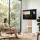 Artiss Mobile TV Stand for 32–65 inch TVs Adjustable Height Steel Frame MDF Tray Wheels VESA 100–400mm