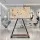 Artiss Mobile TV Stand 32–75 inch Heavy Duty Steel Trolley with Shelves Wheels Tilt Swivel 133kg Capacity