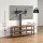 Artiss Corner TV Stand 32-70 inch with Mount Adjustable Swivel RGB LED Lights Built in Power Hub Black Walnut