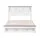 Artiss Queen Wooden Platform Bed Frame with Storage Bookcase Headboard Footboard Charging Station RGB LED White