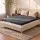 Giselle Bedding Double Memory Foam Mattress 18cm Reversible Dual Feel Medium Firm and Firm Charcoal White