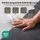Giselle Bedding Double Memory Foam Mattress 18cm Reversible Dual Feel Medium Firm and Firm Charcoal White