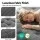 Giselle 15cm Double Folding Mattress Corduroy 3‑Fold Portable Guest Sofa Bed 190x135cm 23D Foam Comfort