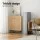 Giselle Bedding 3-Foldable Mattress - Cool Gel Memory Foam, Jacquard Cover, Double Bed & Chair, 190cm x 130cm, Grey