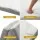 Giselle Bedding 3-Foldable Mattress - Cool Gel Memory Foam, Jacquard Cover, Double Bed & Chair, 190cm x 130cm, Grey