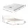 Giselle Bedding Double Mattress with Artiss Natural Pine Wooden Bed Frame Bundle Medium Firm Arina Series