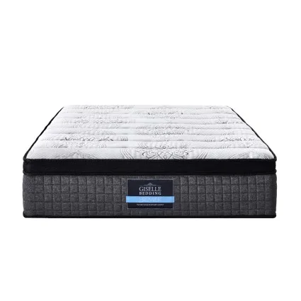 Giselle Bedding Marc Series Double Mattress - 34cm, 9-Zone Latex Foam, Medium Firm, Zero Disturbance, Hypoallergenic