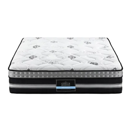 Giselle Bedding Galaxy Series Double Mattress 35cm - 7-Zone Pocket Spring, Gel Memory Foam, Medium Firm, Hypoallergenic