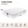 Giselle Bedding 30cm Double Mattress Five-Zone Pocket Springs Gel Memory Foam Tencel Cover Firm White