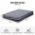 Giselle Bedding TITAN 34cm Hybrid Double Mattress Pocket Springs Bamboo Euro Top Medium Firm Support