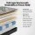Giselle Bedding Double Mattress 34cm Bamboo Charcoal Euro Top