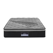 Giselle Bedding Double Mattress 34cm Bamboo Charcoal Euro Top