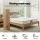 Giselle Bedding Double Mattress 20cm with Egg-Crate Foam and Independent Pocket Springs White