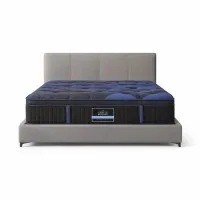 Giselle Bedding 34cm Double Hybrid Mattress with Cooling Gel Memory Foam and 5-Zone Pocket Spring Support