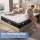 Giselle Bedding 35cm Double Mattress Firm Copper Memory Foam Euro Top Black and White