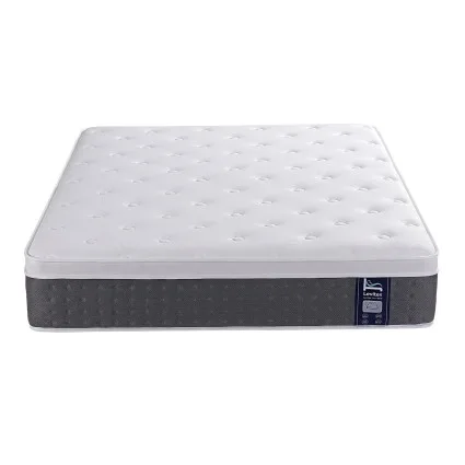 Levitex Double Mattress with 5-Zone Pocket Springs, Gel Memory Foam, Egg-Crate Foam and Medium-Firm 6.5 Feel