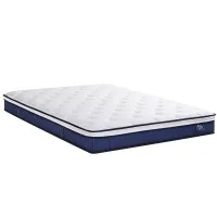 Levitex Double Mattress 23cm Pocket Spring Cooling Gel Foam Medium-Firm with Airflow Sponge and Edge Reinforcement
