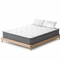Giselle Bedding Leera 23cm Extra Firm Double Mattress, Hypoallergenic, 99% Dust Mite Resistant, Belgium Fabric