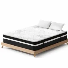 Giselle Bedding Regine Series 28cm Super Firm Double Mattress - Belgium Knitted Fabric, 7-Zone Springs, Hypoallergenic