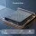 Levitex 33 cm 8.0 Extra Firm 7-Zone Pocket Spring Mattress Dual-Row Edge Support Breathable Cover Double