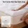 Giselle Bedding Double Mattress Topper 5cm 1300GSM White Duck Feather Pillow Top