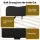 Giselle King Single Mattress and Boucle Bed Frame Set 32cm Euro Top 5-Zone Medium Firm Pocket Spring Black