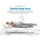 Giselle Bedding Rocco Series King Single Mattress: 24cm Pillow Top, Medium Firm, 5-Zone Bonnell Spring, Hypoallergenic