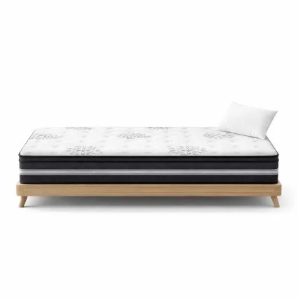 Giselle Bedding Donegal Series King Single Mattress - 34cm Cool Gel Memory Foam, Euro Top, Medium Firm Support
