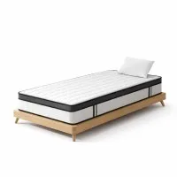 Giselle Bedding Sorrento King Single Mattress 25cm Cool Gel Memory Foam Medium Firm Bonnell Spring Hypoallergenic