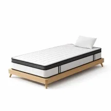 Giselle Bedding Sorrento King Single Mattress 25cm Cool Gel Memory Foam Medium Firm Bonnell Spring Hypoallergenic